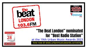 BEAT FM LONDON NOMINATED AS BEST RADIO STATION IN THE UK