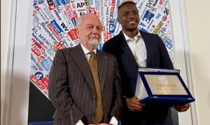 Osimhen Bags Foreign Athlete Award In Italy
