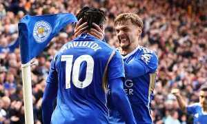 Leicester moved back to the top of the Championship on Easter Monday after coming from behin
