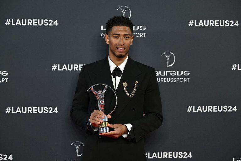 Jude Bellingham wins 2024 Laureus Breakthrough of the Year Award