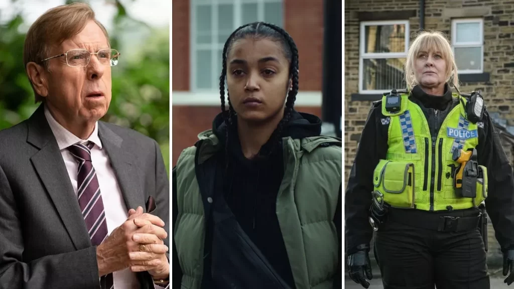 Happy Valley, Top Boy and The Sixth Commandment were among the big winners at the Bafta TV Awards on Sunday