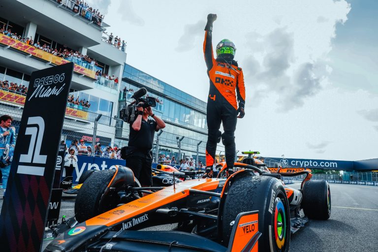 Lando Norris earns 1st career F1 victory by ending Verstappen's dominance at Miami