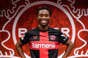 Bayer Leverkusen midfielder, Nathan Tella, has withdrawn from the Super Eagles squad ahead of the Nigerian national team’s World Cup qualifiers, due to family reasons.
