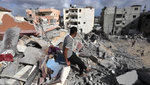 UN RELIEF AGENCY IN GAZA SAYS IT IS NOT EVACUATING EASTERN RAFAH