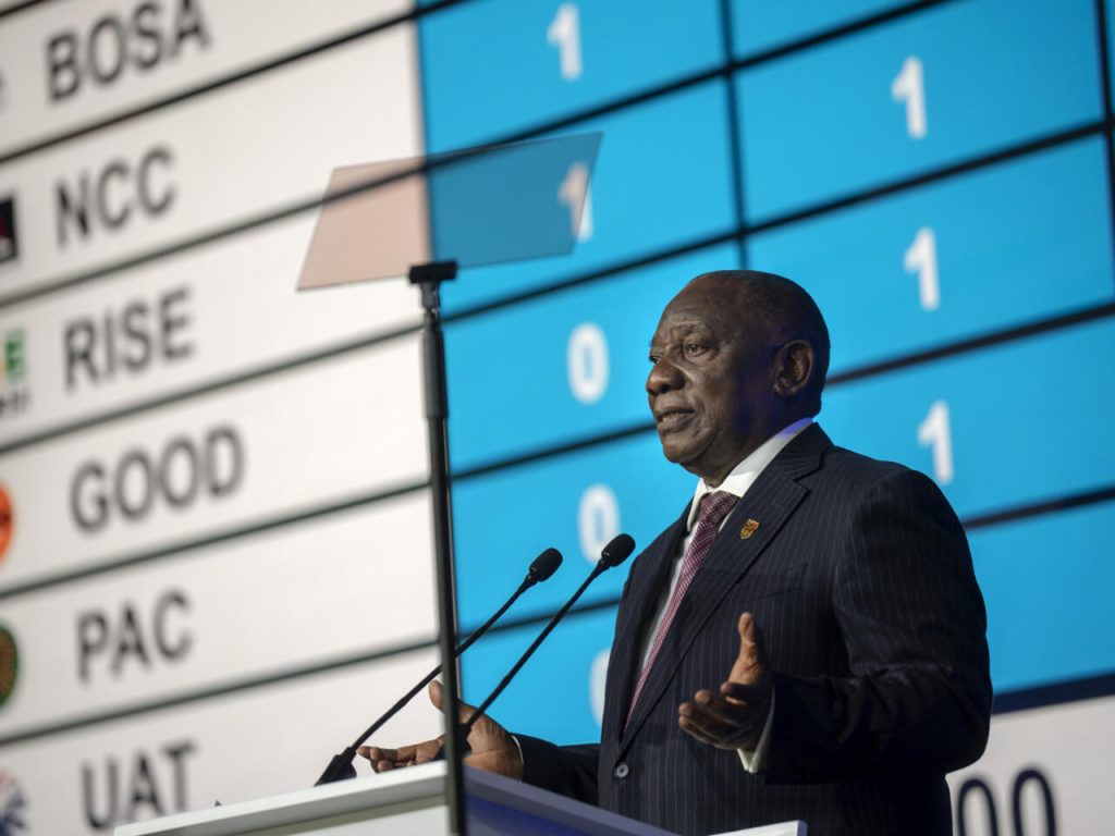 South Africa’s ruling party, the African National Congress says it would enter talks with other parties to form a new government, after losing its three-decade-old absolute majority in the last election.