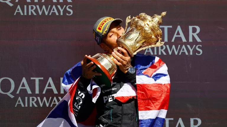 Lewis Hamilton has won the British Grand Prix to take his first victory since December 2021.