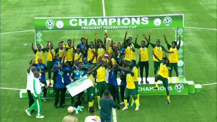 El-kanemi Warriors of Maiduguri have clinched the 2024 President Federation Cup, after beating AbiaWarriors 2-nil in the finals.