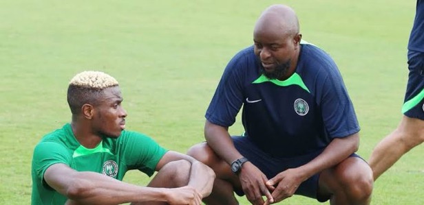 Minister of Sports, John Enoh, says addressing the recent outburst by Napoli striker, Victor Osimhen,against former Super Eagles coach, Finidi George, is not the immediate priority for the Nigeria Football Federation.