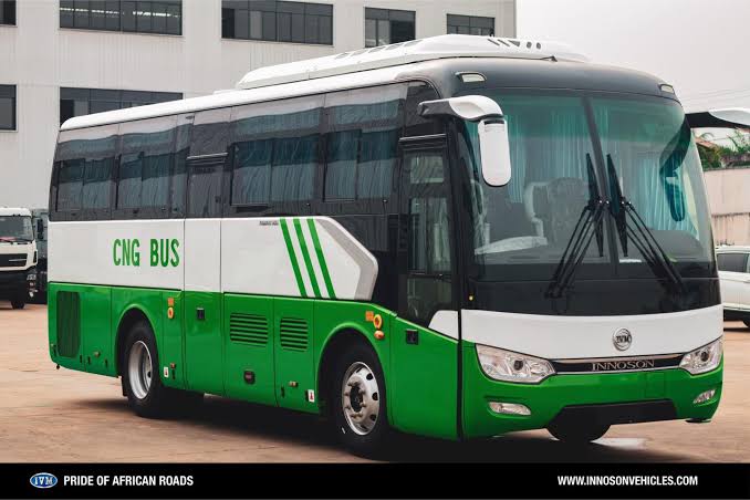 President Tinubu unveils locally-made CNG buses