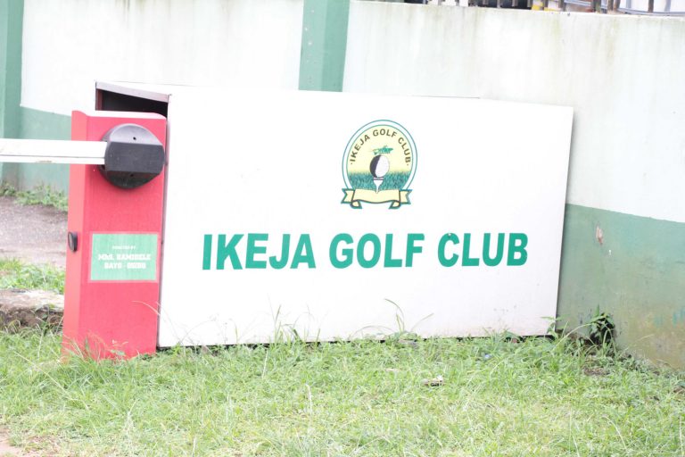 Ikeja Golf Club Sign