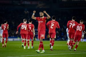 Carabao Cup Holders Liverpool Beat Brighton to Progress To Quarter Final