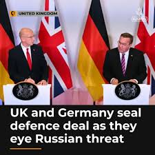  UK and Germany Sign Bilateral Defence Pact