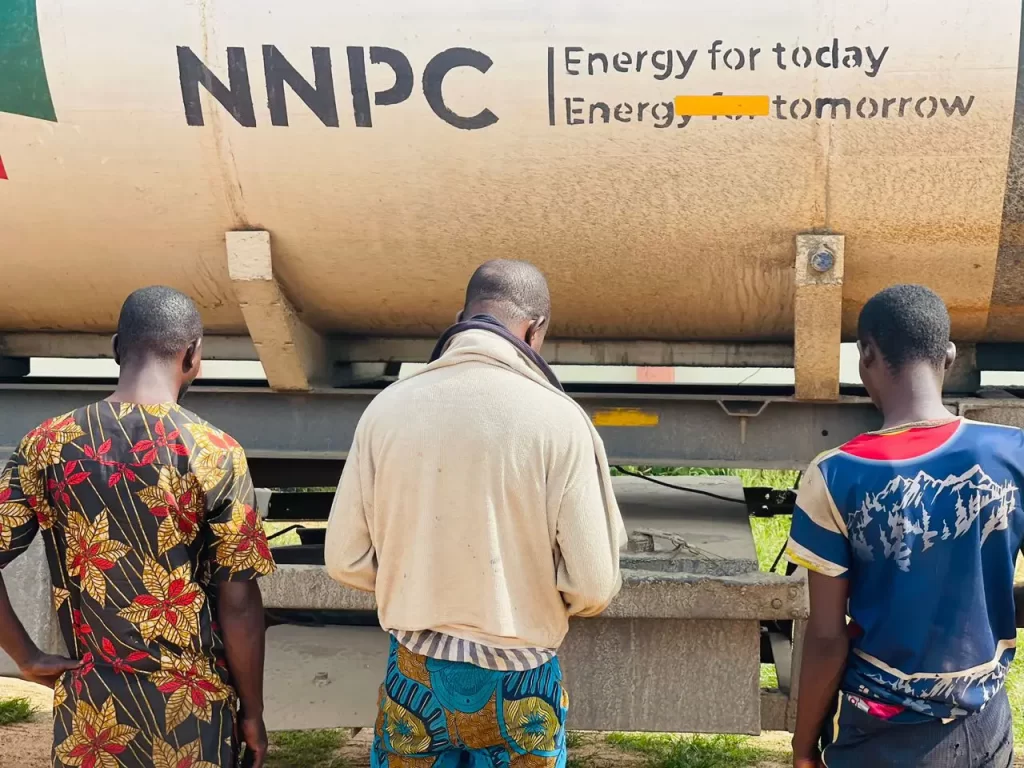 40,000 litres was meant for the NNPCL mega station in Osogbo,