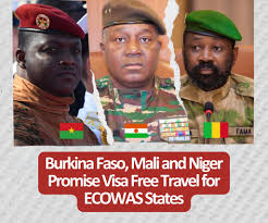 Burkina Faso, Mali and Niger Promise Visa-free Travel to ECOWAS