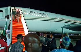 President Tinubu Returns To Nigeria After South African Trip