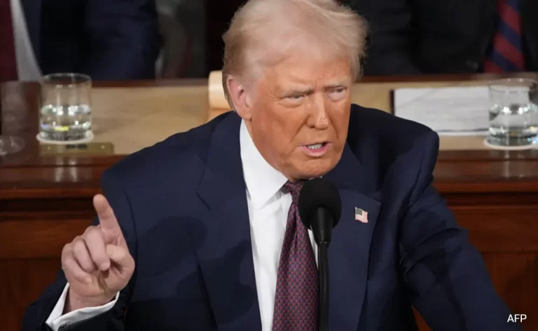 Trump Defends Policies in First Congressional Address