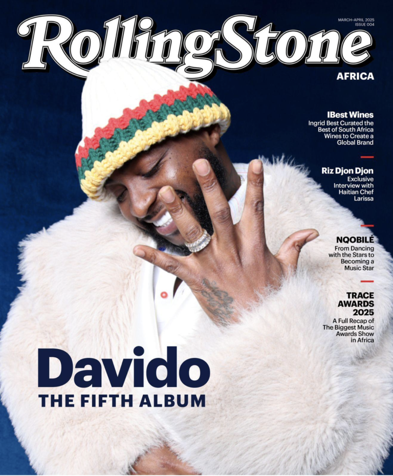 Davido Becomes First Living Male Artist on Rolling Stone Cover