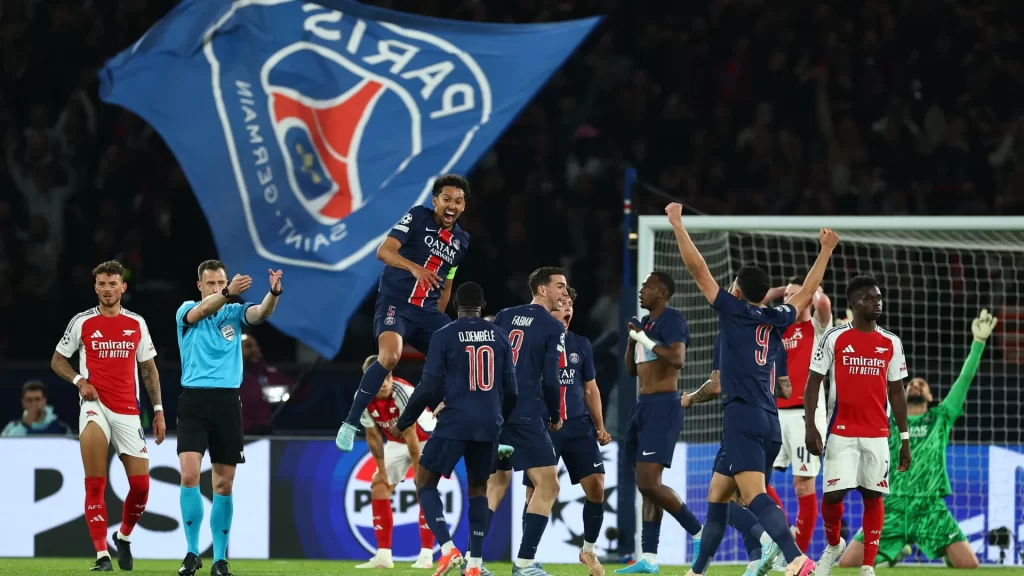 PSG Beat Arsenal to Reach Champions League Final