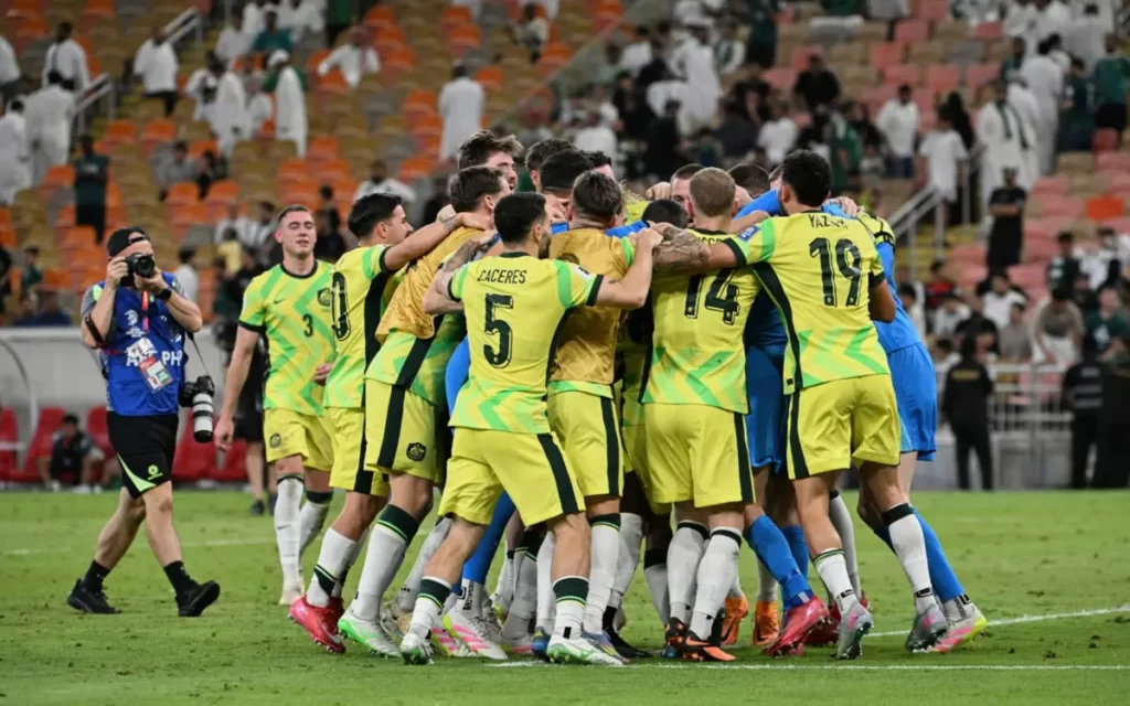 Australia Seal World Cup Spot with 2-1 Win Over Saudi