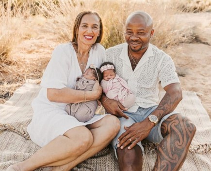 56-Year-Old Aussie Grandma Welcomes Twins with Younger Nigerian Husband