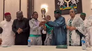 FG Celebrates Super Falcons’ 10th WAFCON Title with Grand Dinner