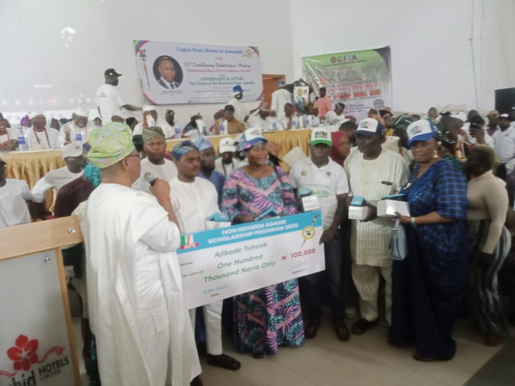 Hon. Noheem Adams Gives ₦25M, ATMs to Eti-Osa Constituents