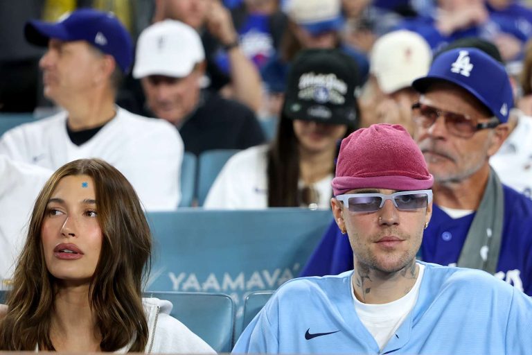 Justin & Hailey Bieber’s Blue Jays Date Night