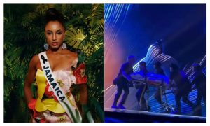 Miss Jamaica Hospitalized After Stage Fall