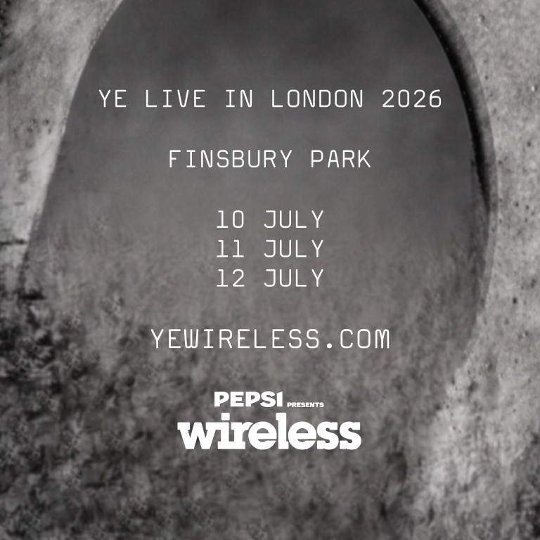 Ye to Headline All Three Nights of Wireless Festival 2026 in Historic UK Return