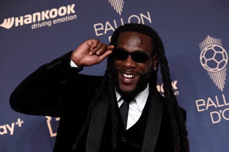 Burna Boy Ballon d'Or Sócrates Award